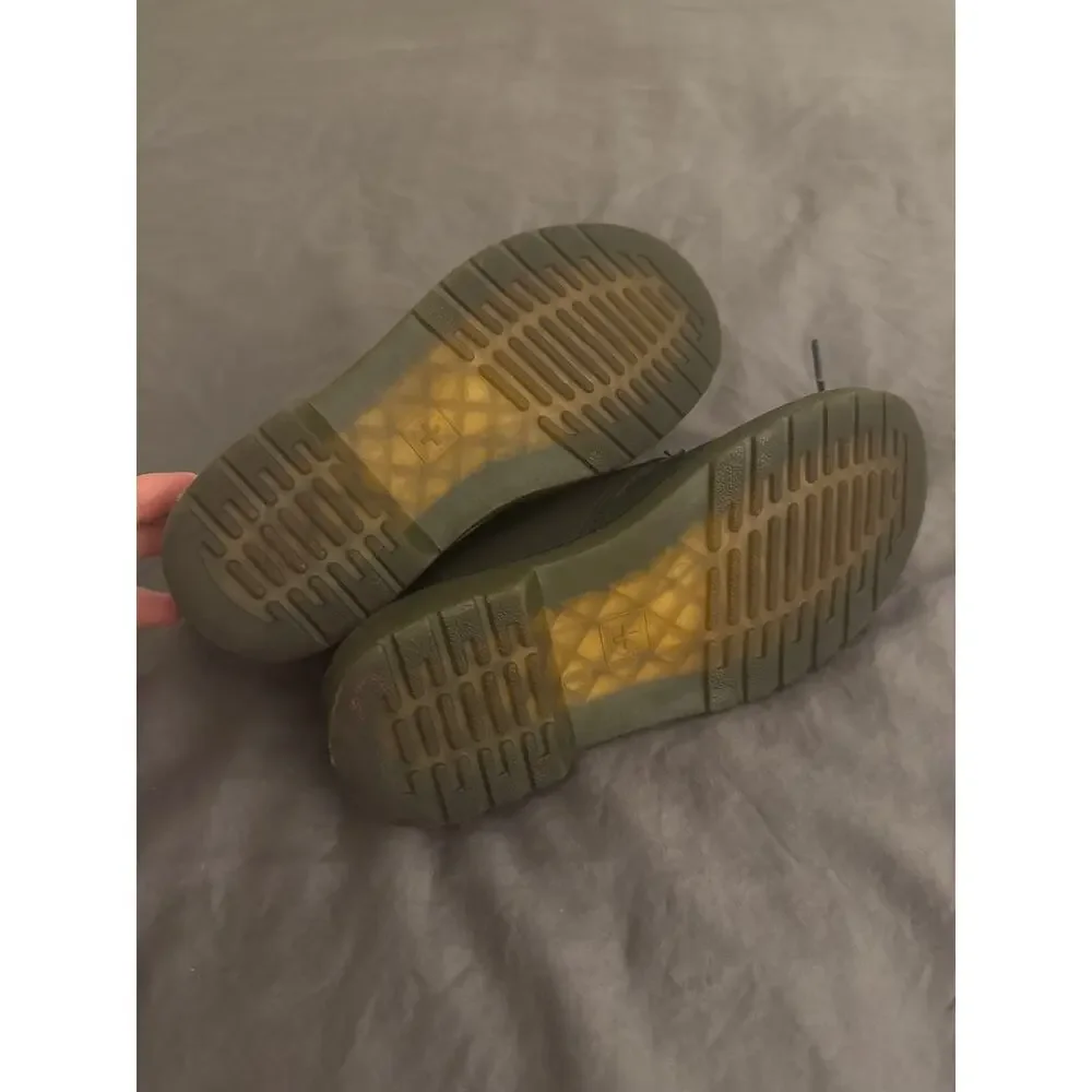 Dr Doc Martens Junior Sz 3 Softy Leather Flats Shoes